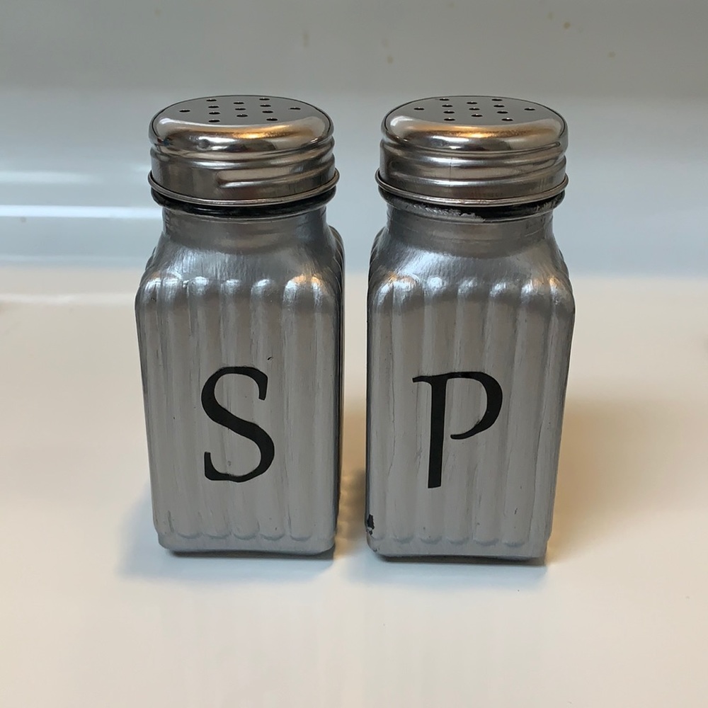 Hand Painted Salt and Pepper Shakers